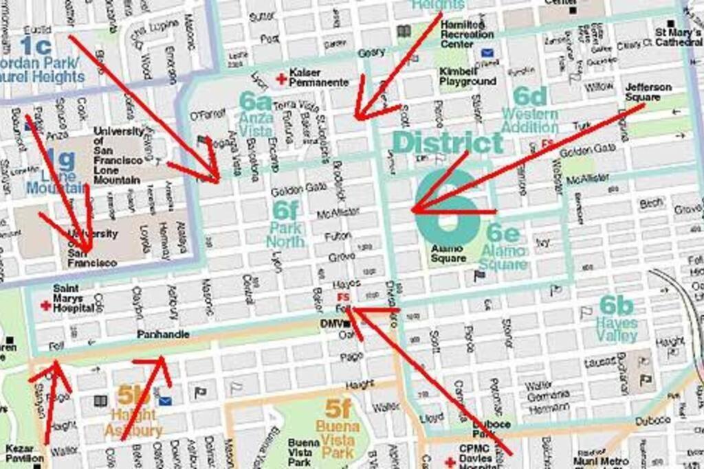 Entire 2Br, Centrally-Located, W/Parking! San Francisco Exterior photo